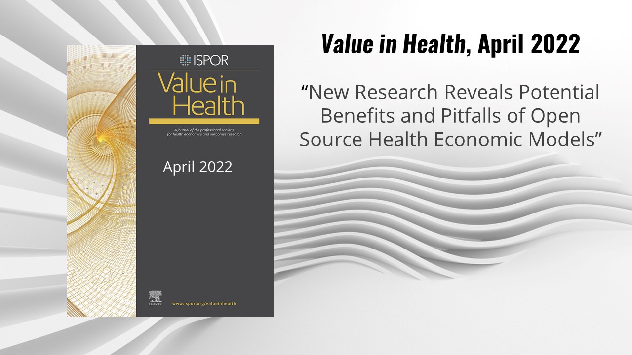 New Research Reveals Potential Benefits and Pitfalls of Open Source Health Economic Models