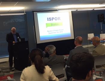 Chapter President, Brian Rittenhouse introduces speaker at recent event Chapter President, Brian Rittenhouse introduces speaker at recent event
