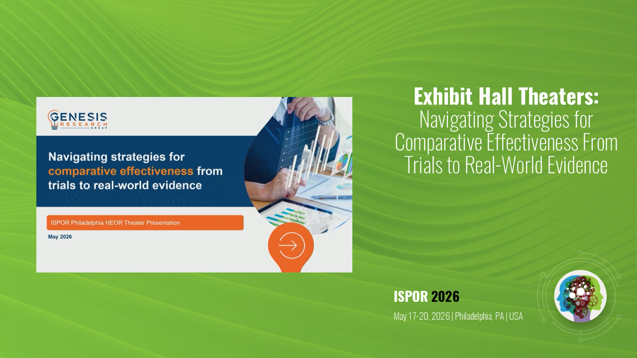 ISPOR - Navigating Strategies for Comparative Effectiveness From