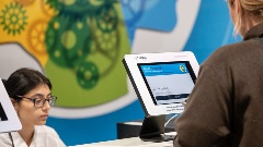 Registration Desk at ISPOR Europe 2025