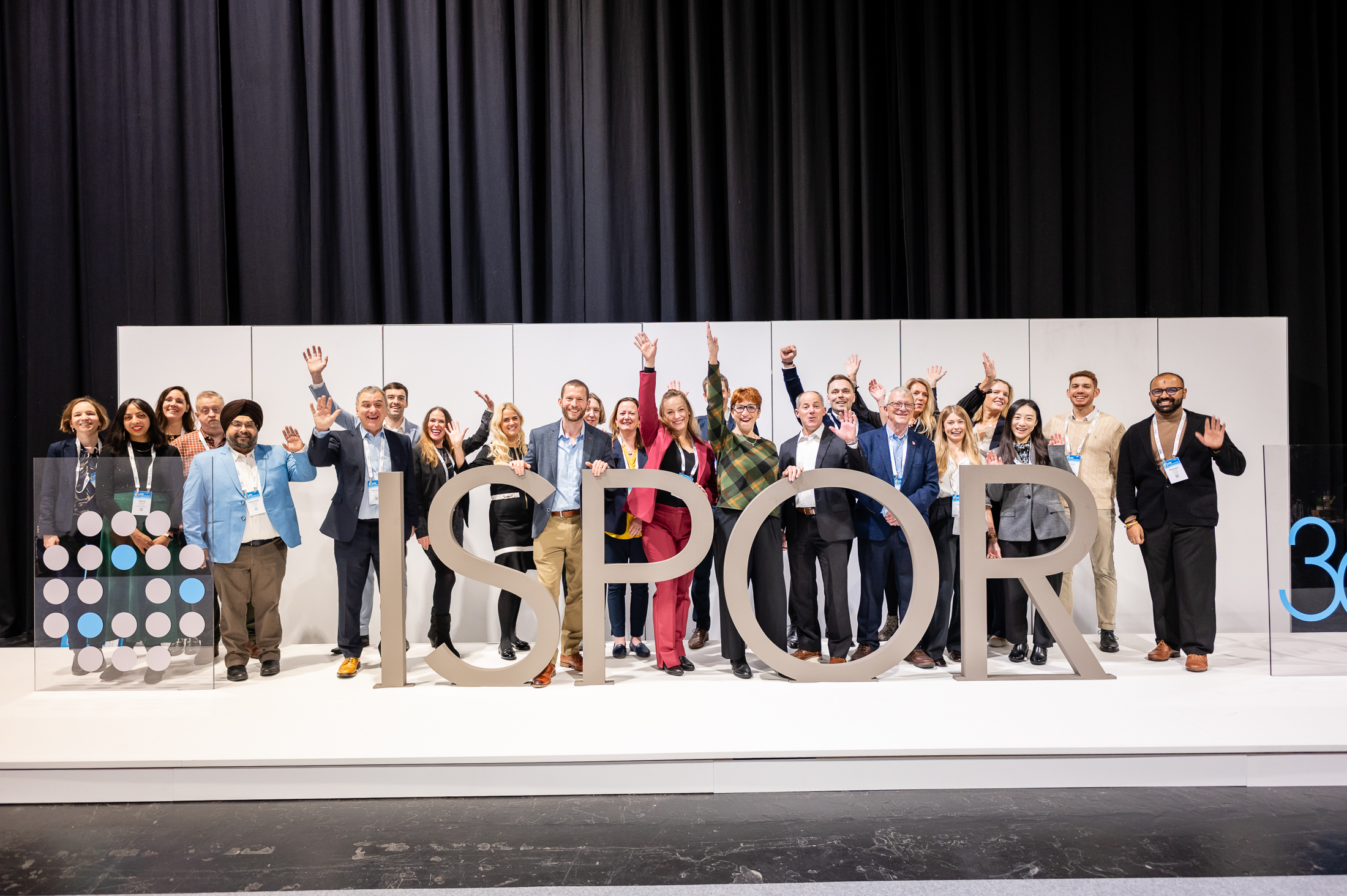 ISPOR Europe 2025 Logo Sculpture Large Group