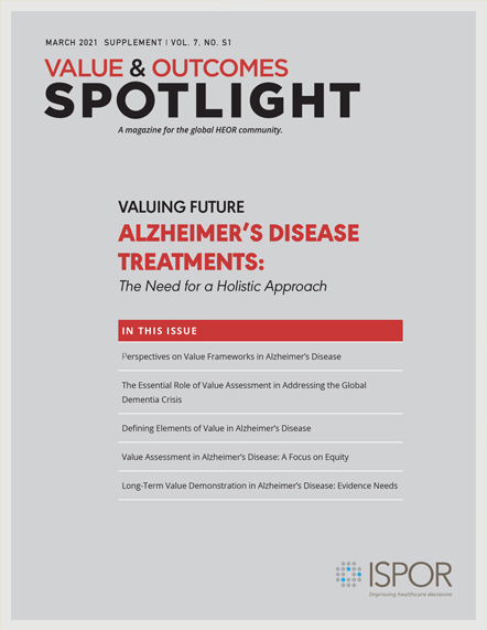 Alzheimer’s Disease: Modifying Value Frameworks to Evaluate Current and Emerging Interventions