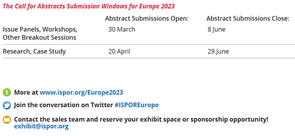 ISPOR_Europe_Table